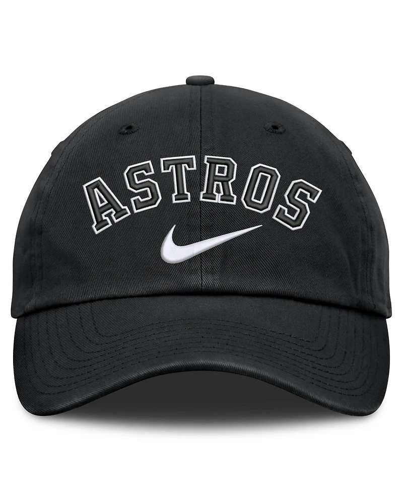 Men's Nike Black Houston Astros Primetime Club Adjustable Hat