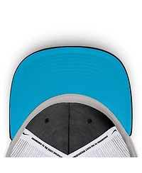 Men's Nike Black Miami Marlins Primetime Club Adjustable Trucker Hat