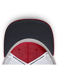 Men's Nike Red Los Angeles Angels Primetime Club Adjustable Trucker Hat