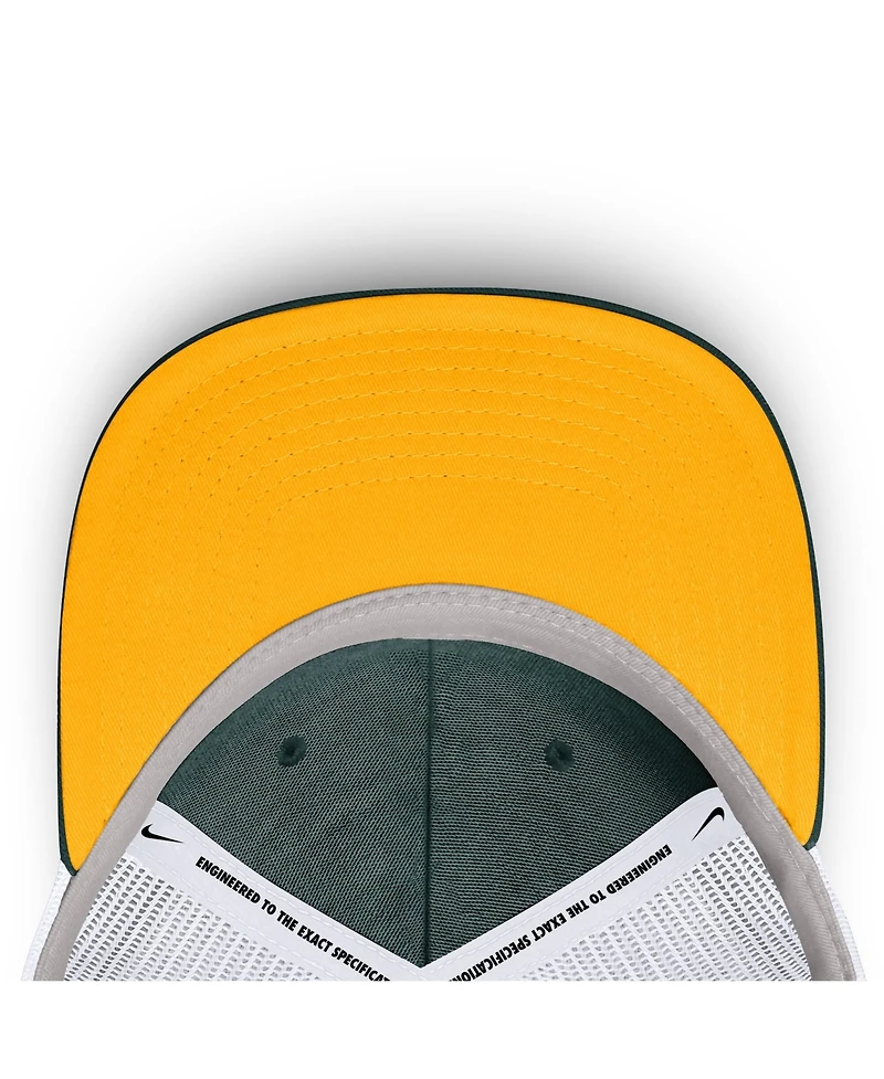 Men's Nike Green Athletics Primetime Club Adjustable Trucker Hat