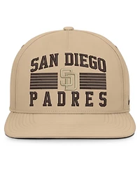 Nike Men's Khaki San Diego Padres Desert Pro AeroBill Dri-fit Snapback Hat