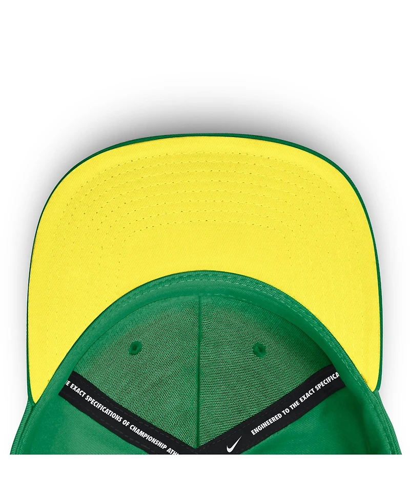Men's and Women's Nike Green Oregon Ducks Primetime Chant Club Adjustable Hat