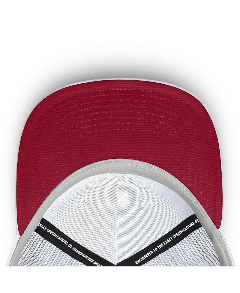 Men's and Women's Nike White Stanford Cardinal Country Club Golfin' Rise Trucker Adjustable Hat