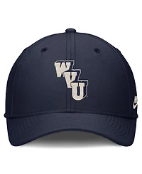 Nike Men's Navy West Virginia Mountaineers Dri-fit Vintage Rise Swooshflex Flex Hat