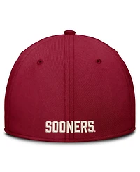 Nike Men's Crimson Oklahoma Sooners Dri-fit Vintage Rise Swooshflex Flex Hat