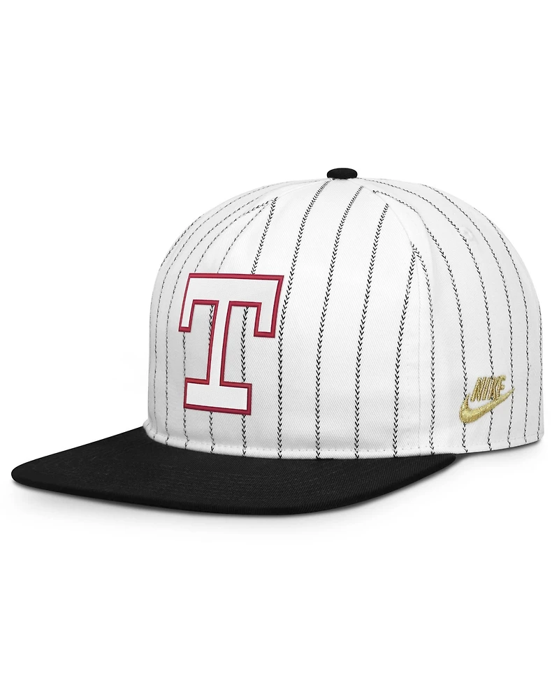 Men's Nike White/Black Texas Rangers Cooperstown Collection Pro Adjustable Hat