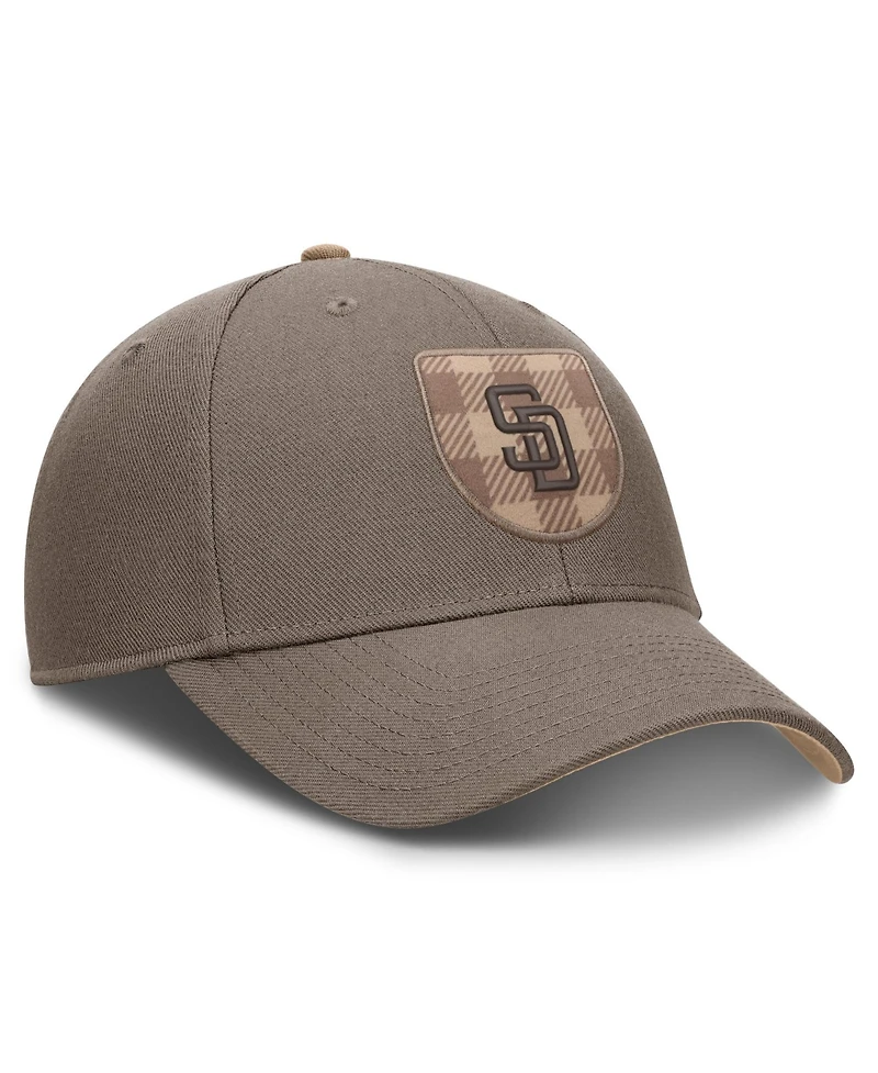 Nike Men's Brown San Diego Padres Statement Rise Adjustable Hat