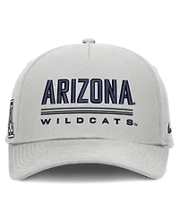 Men's Nike Gray Arizona Wildcats 2026 Sideline Dri-fit Rise Adjustable Hat