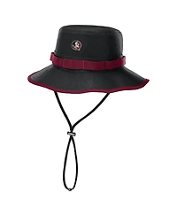Men's Nike Black Florida State Seminoles 2026 Sideline Apex Boonie Bucket Hat