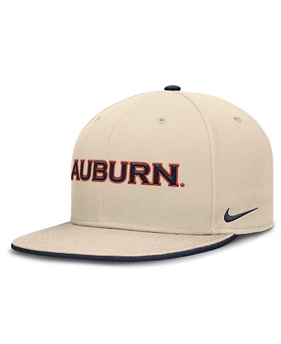 Nike Men's Natural Auburn Tigers 2026 Primetime True Fitted Hat