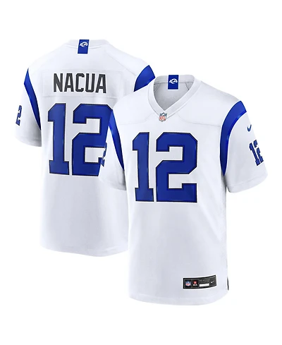Men's Nike Puka Nacua Los Angeles Rams Fearsome White Game Jersey