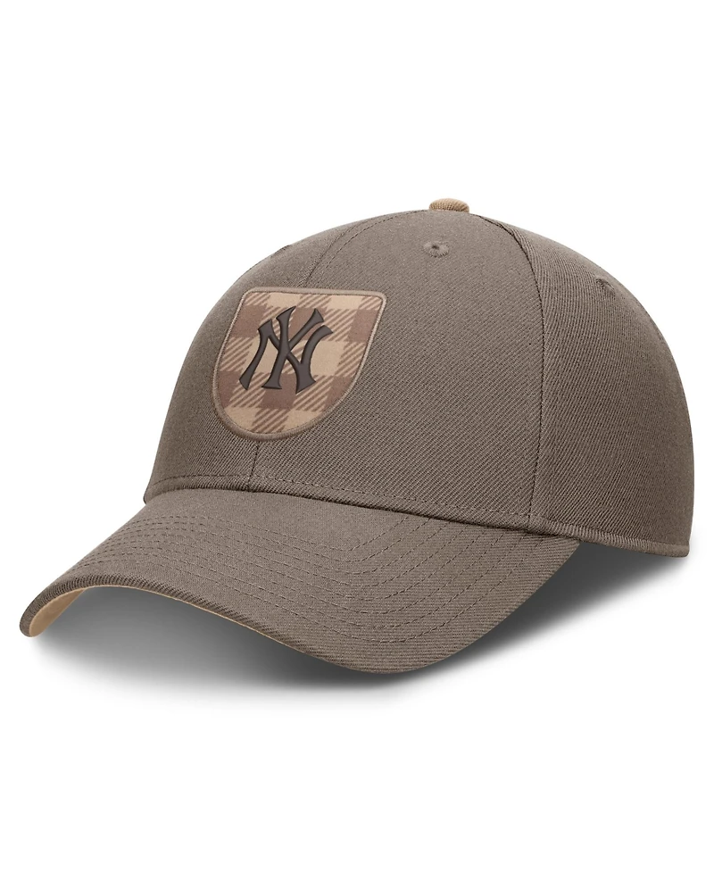 Nike Men's Brown New York Yankees Statement Rise Adjustable Hat