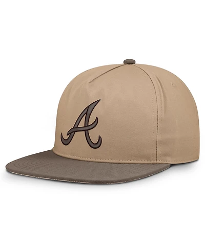 Nike Men's Light Brown Atlanta Braves Statement Adjustable Hat