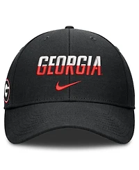 Men's and Women's Nike Black Georgia Bulldogs 2026 On-Field Gameday Rise Adjustable Hat