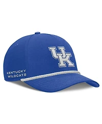 Men's and Women's Nike Royal Kentucky Wildcats Rope Rise Adjustable Hat