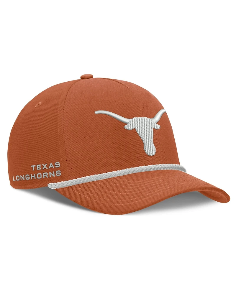 Nike Men's and Women's Texas Orange Texas Longhorns Rope Rise Adjustable Hat