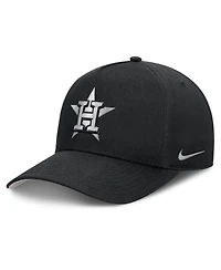 Men's Nike Black Houston Astros Rise Dri-fit A-Frame Adjustable Hat