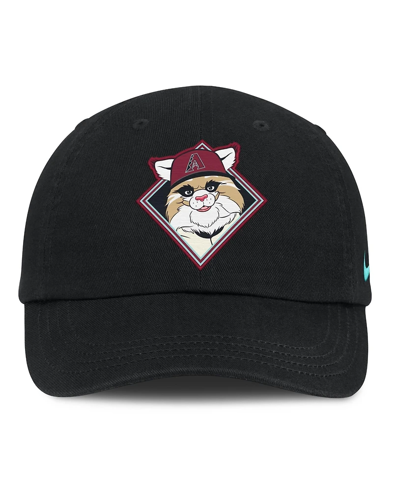 Toddler Nike Black Arizona Diamondbacks Mascot Club Adjustable Hat