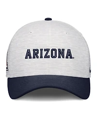 Nike Men's and Women's White/Navy Arizona Wildcats Primetime Rise Adjustable Hat