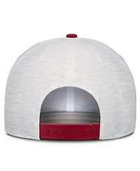 Nike Men's and Women's White/Crimson Alabama Crimson Tide Primetime Rise Adjustable Hat