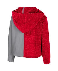 Colosseum Toddler Scarlet Ohio State Buckeyes Gals Knit Hoodie