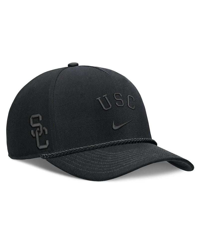 Nike Men's and Women's Usc Trojans Campus Prep Tonal Rope Rise 5-Panel Adjustable Hat