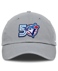 Men's Nike Gray Toronto Blue Jays 50th Season Club Adjustable Hat