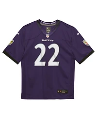 Nike Baby Boys and Girls Derrick Henry Purple Baltimore Ravens Team Game Jersey