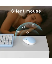 Lofree 104-Key Wireless Keyboard and Mouse Combo Compatible with Windows