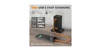 Tessan Power Strip with Usb Charging with 9-in-1, 1 Usb C, 65W for Home, Office and Travel