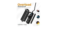 Tessan Power Strip with Usb Charging with 25 Feet, 4 Outlets, 1250W for Home, Office and Travel