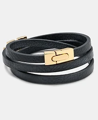 On 34th Faux Leather Wrap Bracelet, Macy's Exclusive