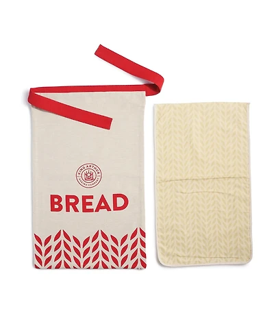 King Arthur Baking Company Cotton Bread Bag, 20" x 12"