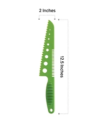 Cat Cora Quickspin 2-Piece One-Handed Pump Salad Spinner and Lettuce Knife
