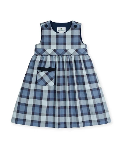 Florence Eiseman Toddler Girls Plaid Jumper with Pocket Dress 2T-4T