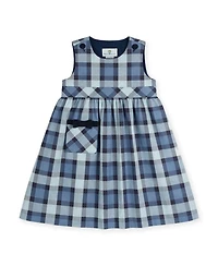 Florence Eiseman Toddler Girls Plaid Jumper with Pocket Dress 2T-4T