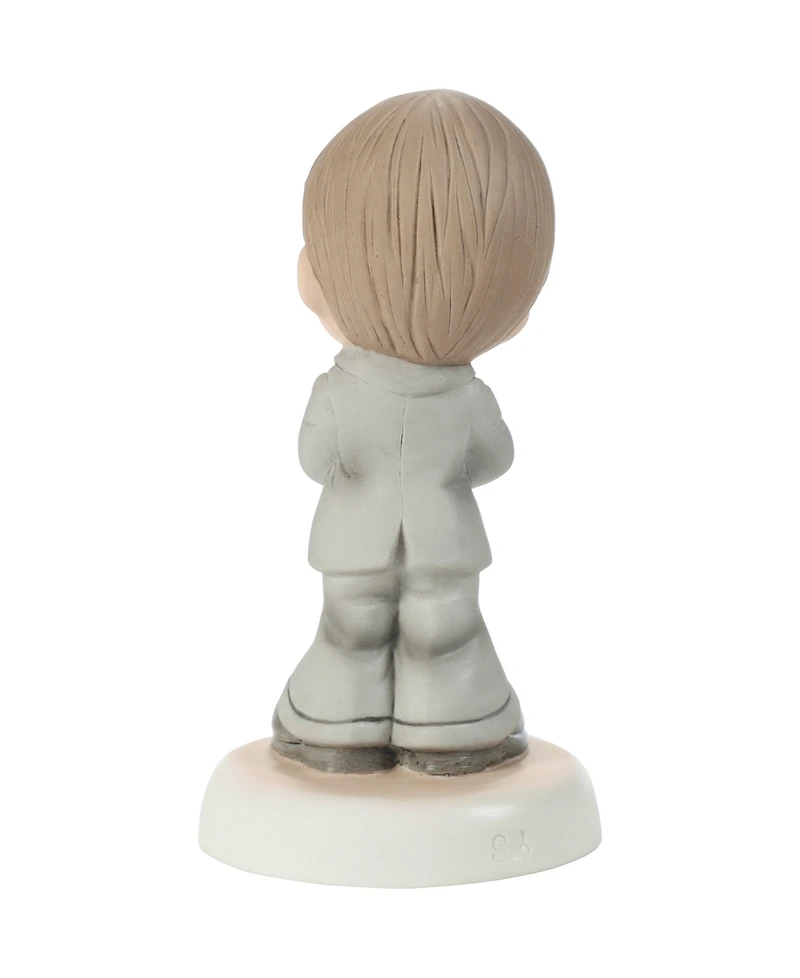 Precious Moments Communion Brunette Boy Fig
