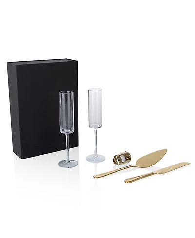Legacy Arbane Champagne Glass Cake Knife Set
