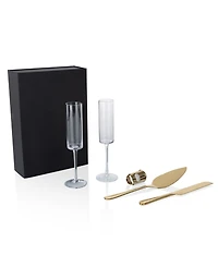 Legacy Arbane Champagne Glass Cake Knife Set