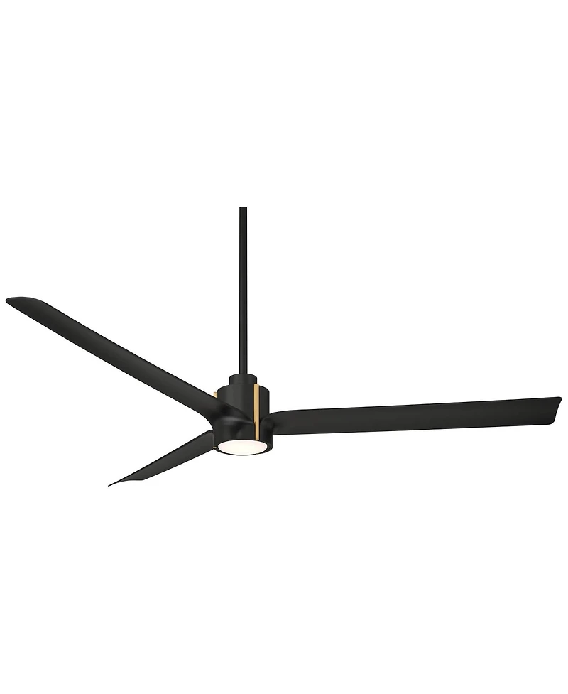 60" Casa Vieja Aero Matte Led Ceiling Fan with Remote
