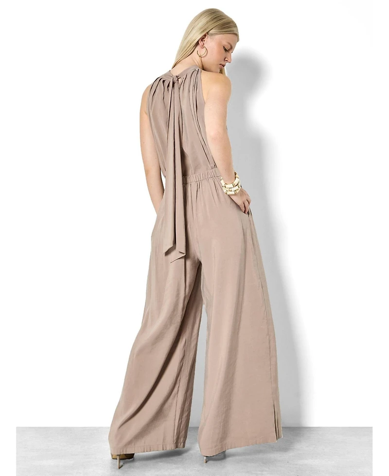 Apricot Women's Pleat Detail Tunic Top