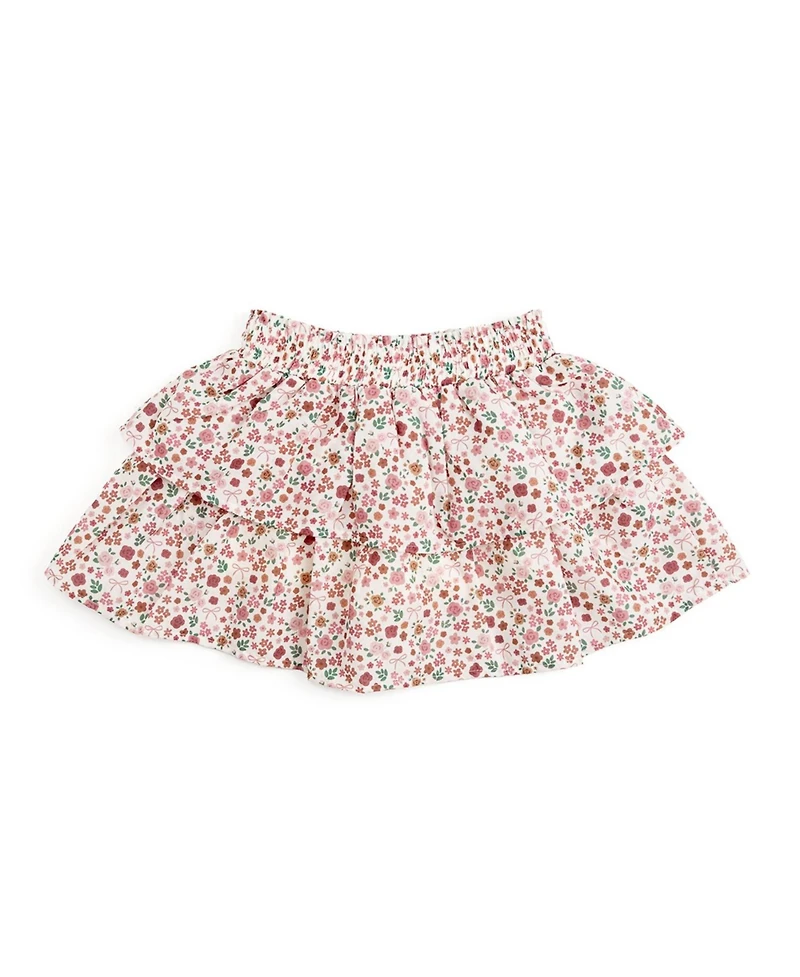 Sweet Wink Big Girls Berry Floral Skort