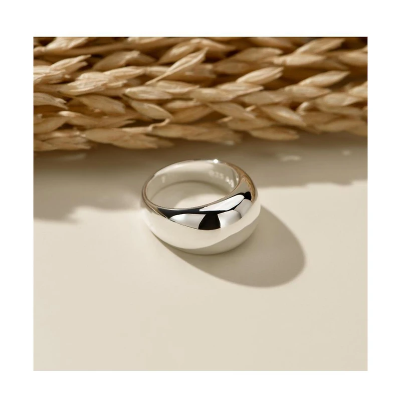 Mantra I Am Powerful Dome Ring