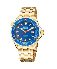 Gevril Men's Hudson Yards Swiss Automatic Ip Bracelet Watch