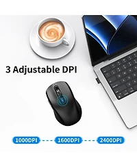 Lofree Wireless Silent Ergonomic Mouse for Laptop and Pc