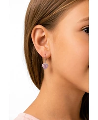 Chanteur Kids Heart Hypoallergenic Earrings for Girls with Leverbacks