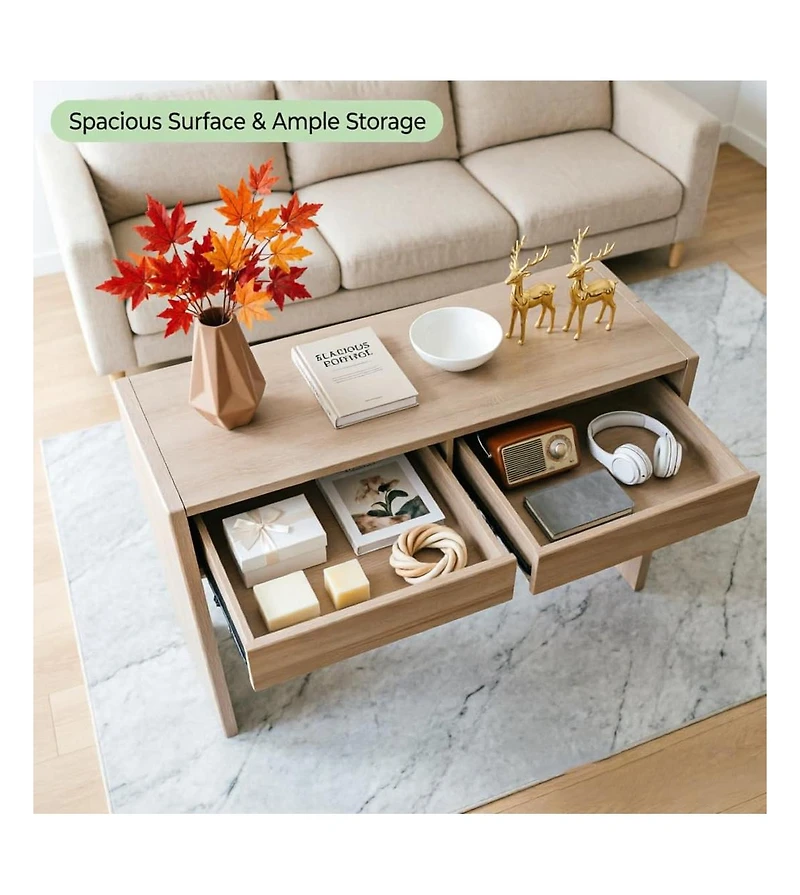 gaomon 63" Console Table with 3Drawers, Thickened Hallway Table with Large Storage, Entryway Sofa Table for Living Room