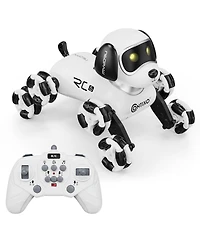 Contixo Rc6 NeoPaw 8-Wheel Led RC Robot Dog with Sounds