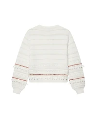 Mint Velvet Women's Cotton Blend Tassel Cardigan