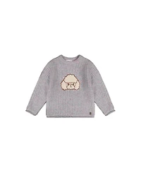 Deux par Toddler Girls (2T-5T) Poodle Sweater